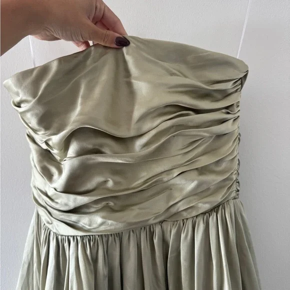 REFORMATION Elspeth Dress in Dried Herbs 10